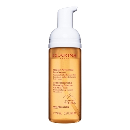 150mL Clarins SOINS DEMAQUILLANTS Mousse nettoyante peau neuve toutes peaux  1 of 4 