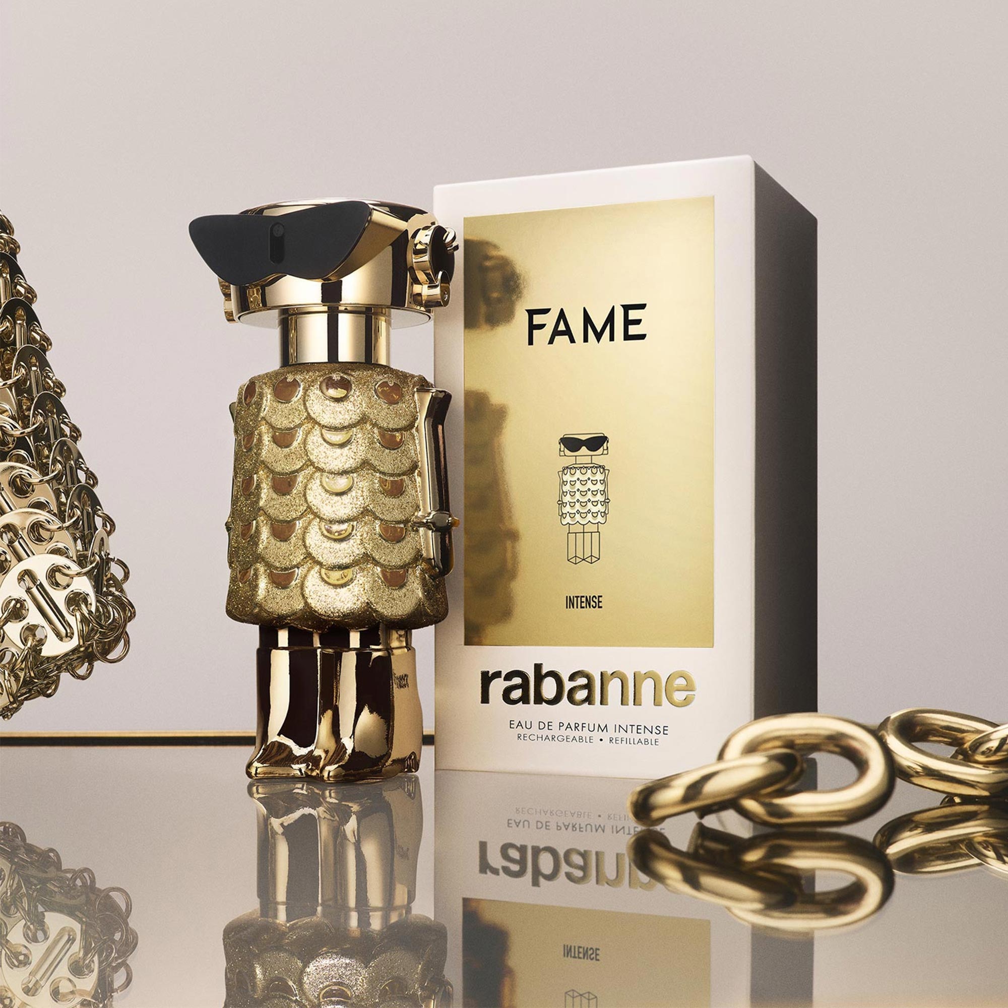 50mL Rabanne FAME Eau de parfum intense - rechargeable  1 of 4 