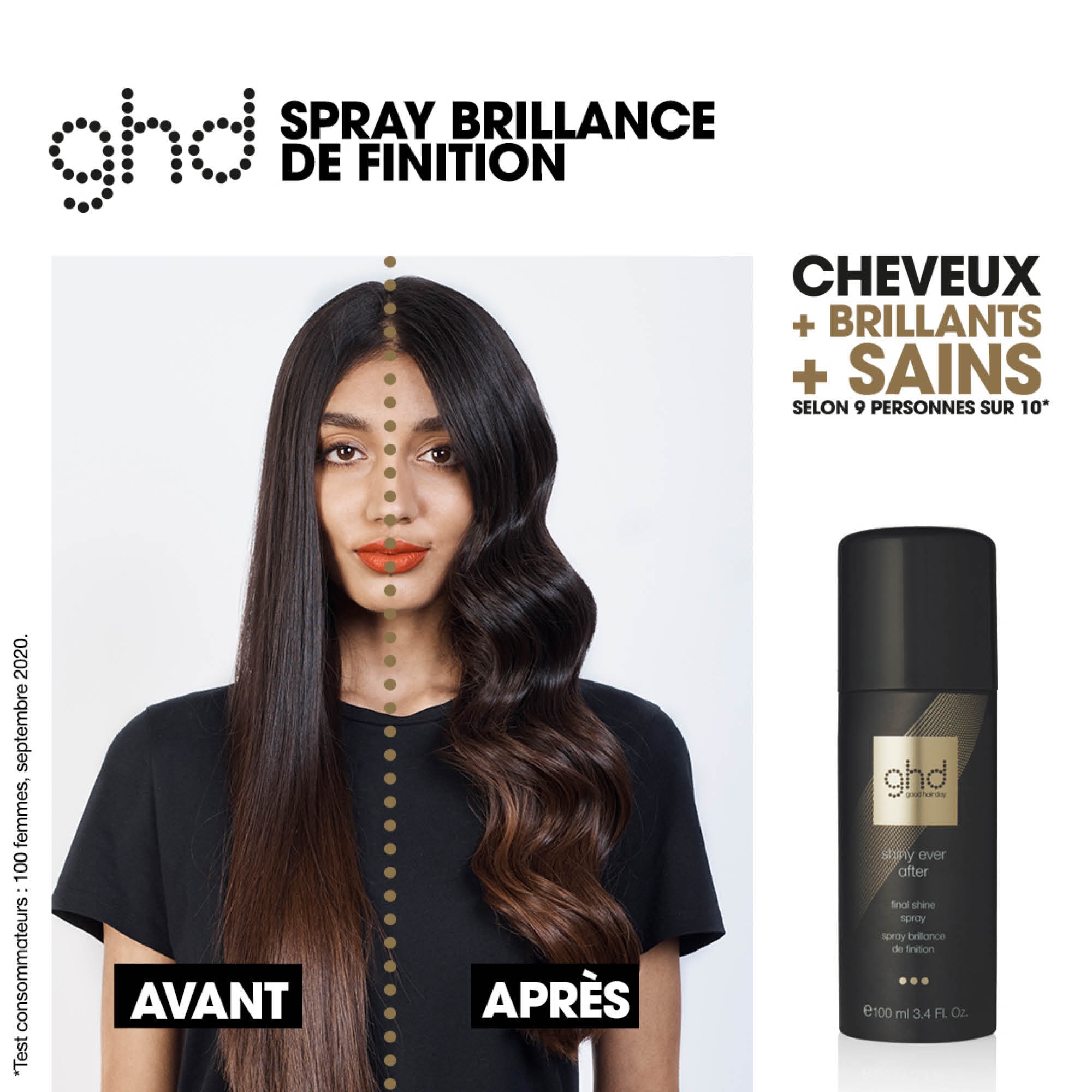 Spray brillance de finition
