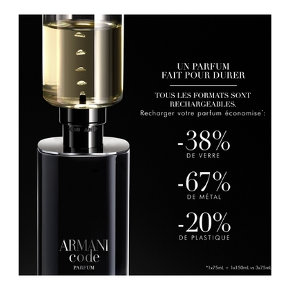 50mL Armani ARMANI CODE Parfum - rechargeable  1 of 3 