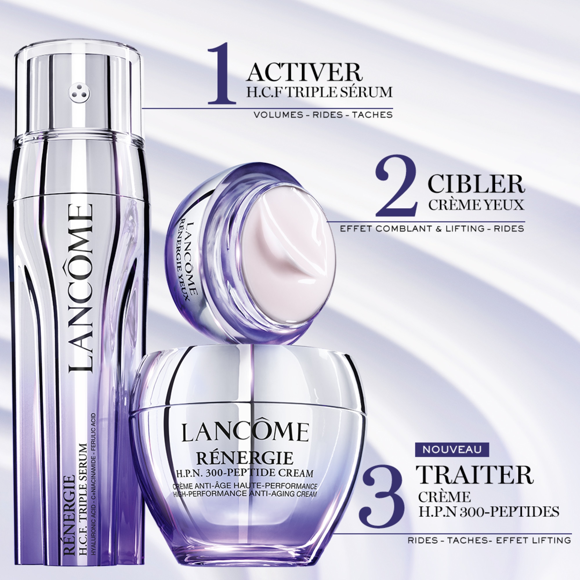 50ML Lancôme RÉNERGIE H.P.N. 300-PEPTIDE Crème - recharge  1 of 4 