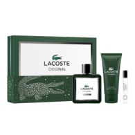  Lacoste ORIGINAL Coffret eau de toilette + gel douche + vaporisateur voyage  1 of 2 