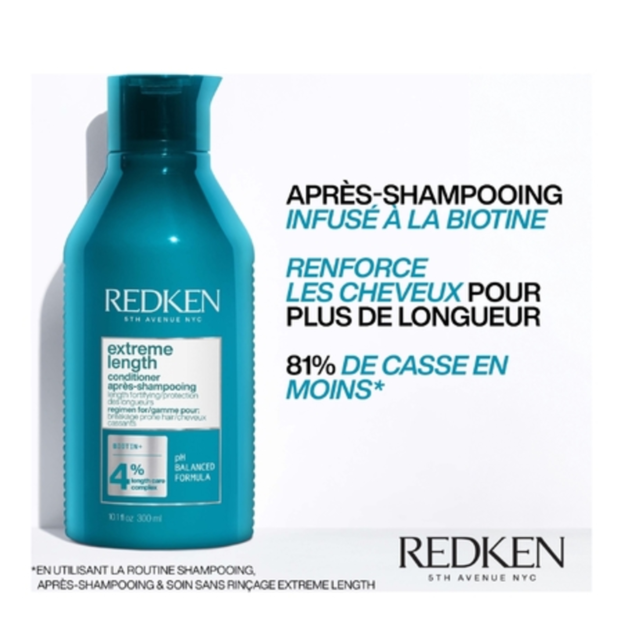 Après-shampoing fortifiant cheveux longs