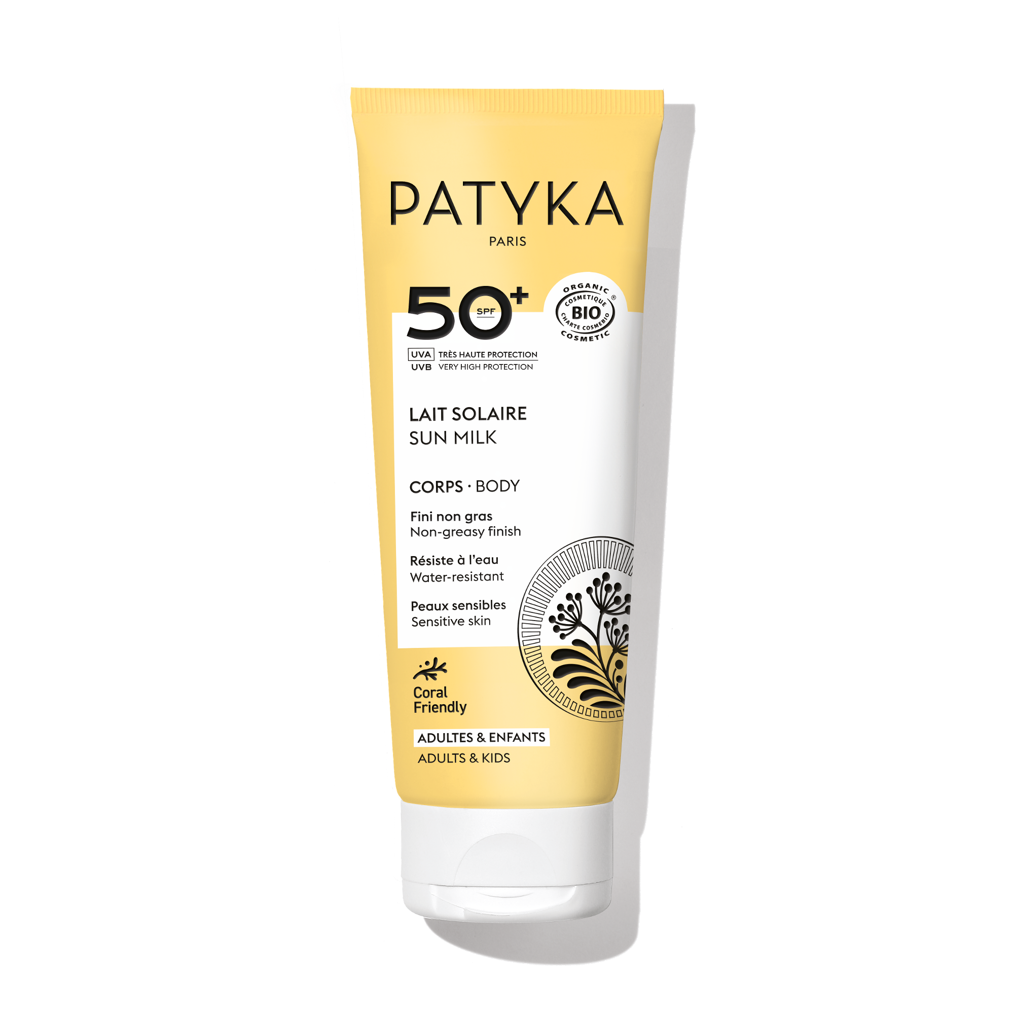 Patyka - Solaire - Lait Solaire Corps Spf50+ - 100ml
