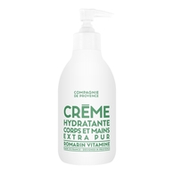 300mL LA COMPAGNIE DE PROVENCE ROMARIN VITAMINÉ Crème hydratante corps et mains extra pur  1 of 2 