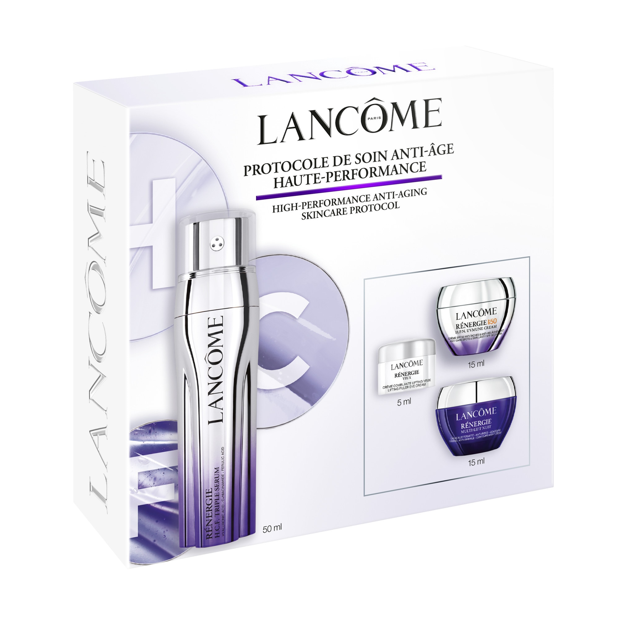  Lancôme RENERGIE Coffret h.c.f. triple sérum  Coffret h.c.f. triple sérum