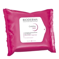 194G BIODERMA CRÉALINE H2O Lingettes démaquillantes visage & yeux peaux sensibles  1 of 2 