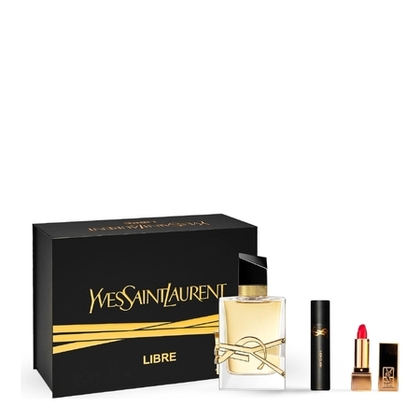  Yves Saint Laurent LIBRE Coffret eau de parfum + mascara +  rouge à lèvres  1 of 4 