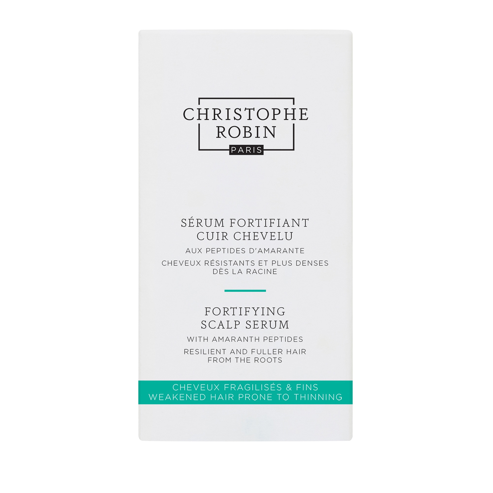 Sérum fortifiant cuir chevelu aux peptides d'amarante