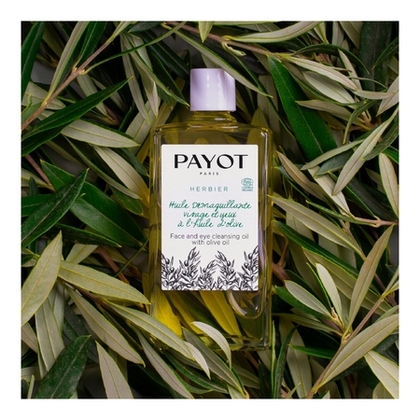 100ML PAYOT HERBIER Huile démaquillante bio visage & yeux  1 of 2 