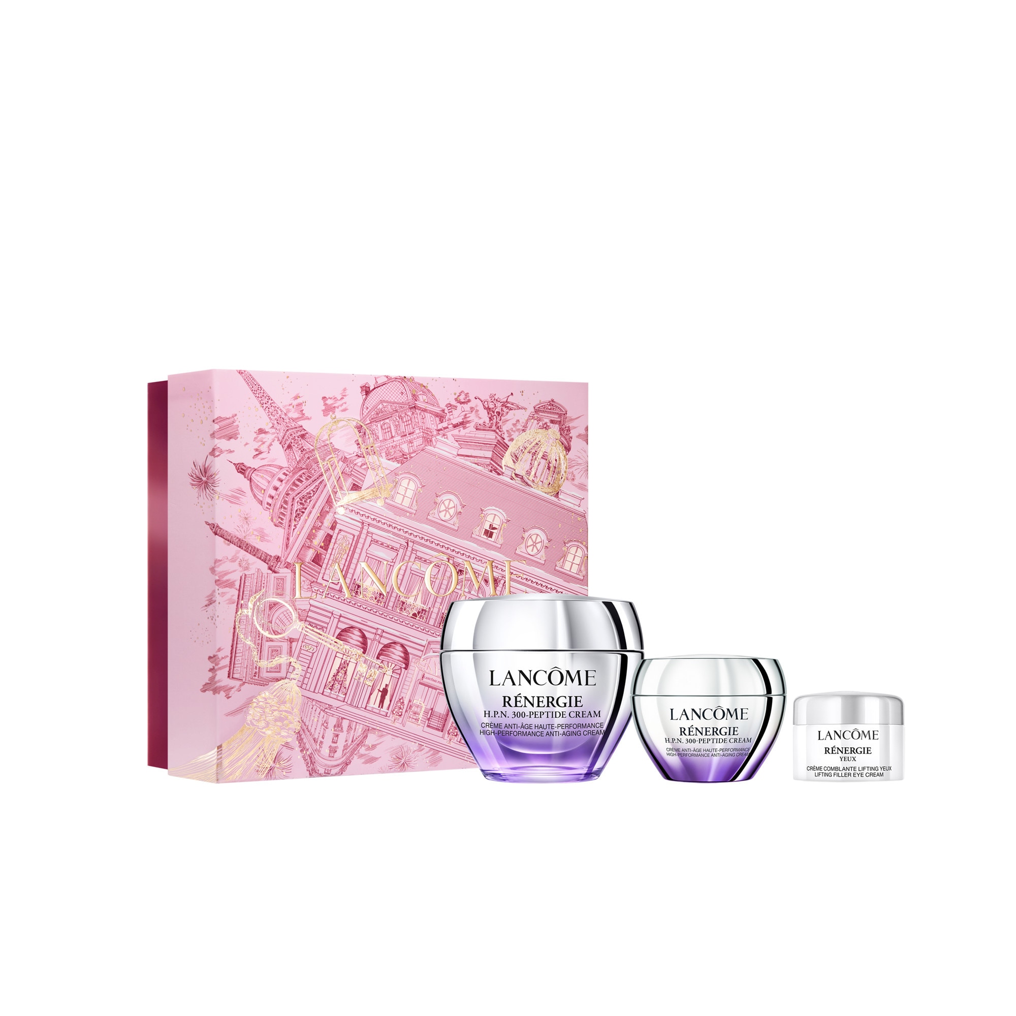Lancôme - Renergie - Coffret - Crème Anti-âge Haute Performance + Mini Crème Anti-âge + Crème Comblante Lifting Yeux