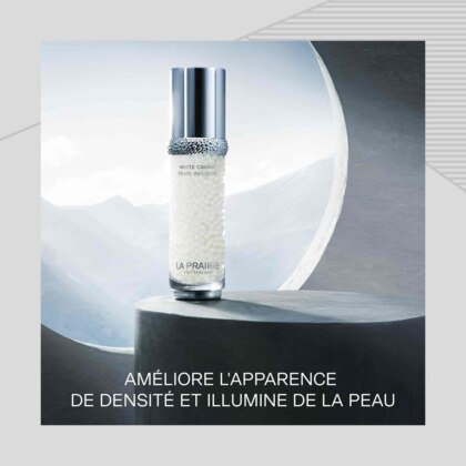 30ML La Prairie WHITE CAVIAR INFUSION DE PERLES Infusion de perles , sérum infusé de lumière  1 of 4 