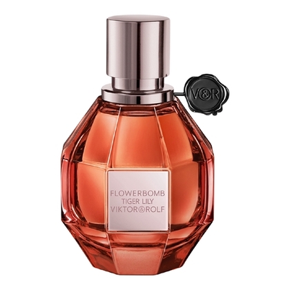 50ML Viktor & Rolf FLOWERBOMB TIGER LILY Eau de parfum florale ambrée pour elle  1 of 2 