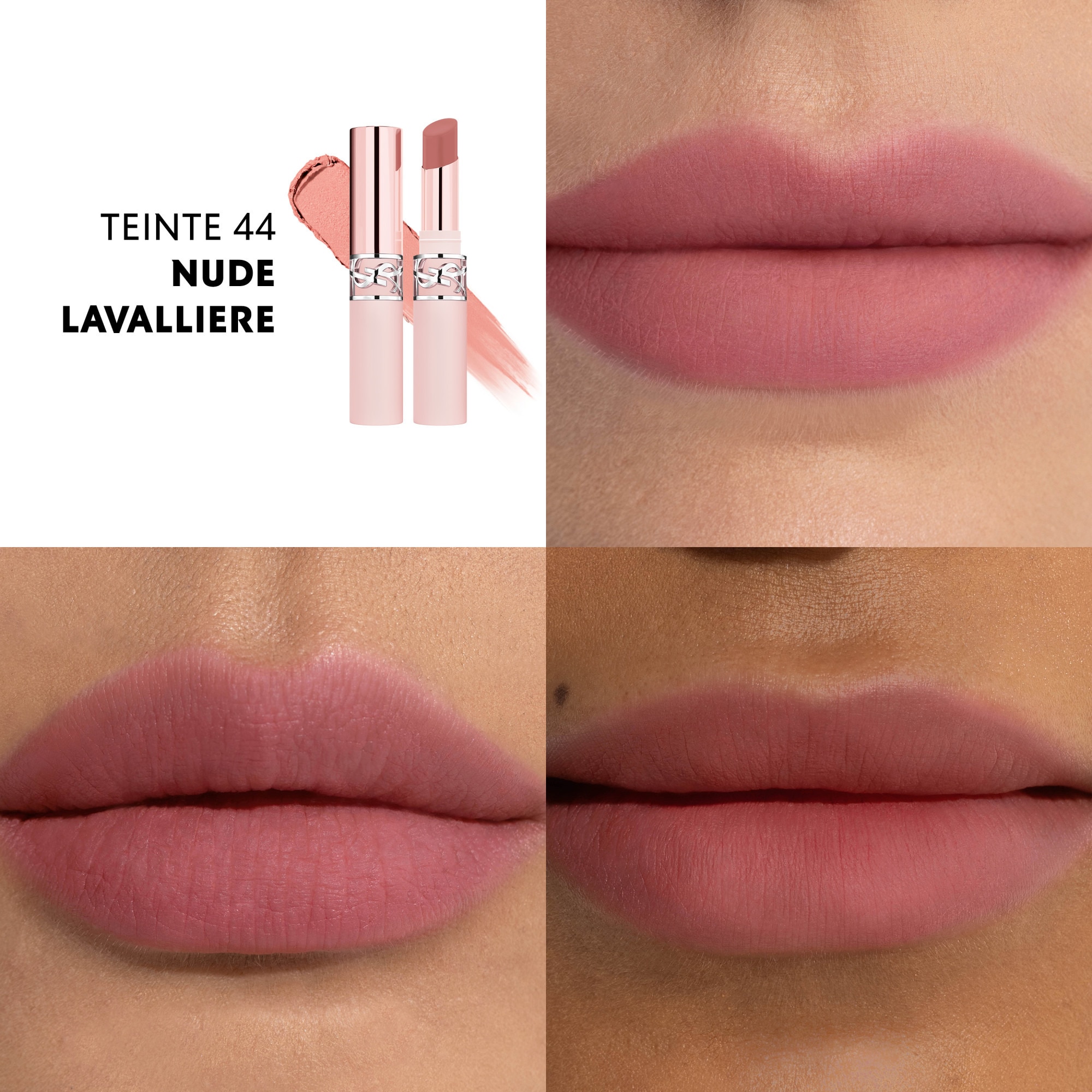 Yves Saint Laurent YSL LOVENUDE LIP BLUSHER Rouge à lèvres mat effet floutant longue durée 1 of 4