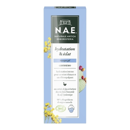 75ML N.A.E. HYDRATATION & ÉCLAT Masque gel teint éclatant & effet repulpant bio  1 of 4 