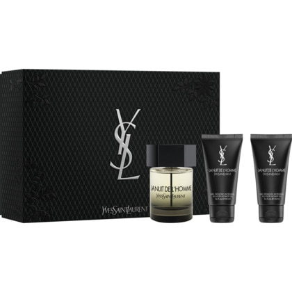  Yves Saint Laurent LA NUIT DE L'HOMME Coffret - eau de toilette + gel douche  1 of 4 