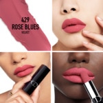 DIOR ROUGE DIOR Rouge à lèvres - confort et longue tenue - 2 finis : satin ou velvet 2 of 5 Rouge à lèvres - confort et longue tenue - 2 finis : satin ou velvet