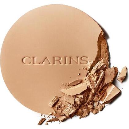  Clarins EVER MATTE COMPACT POWDER Poudre compacte matifiante infusée au lait de pêcher  1 of 4 