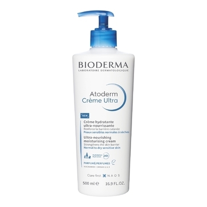 500ML BIODERMA ATODERM Crème ultra nourissante parfumée - peaux sensibles normales à sèches  1 of 3 