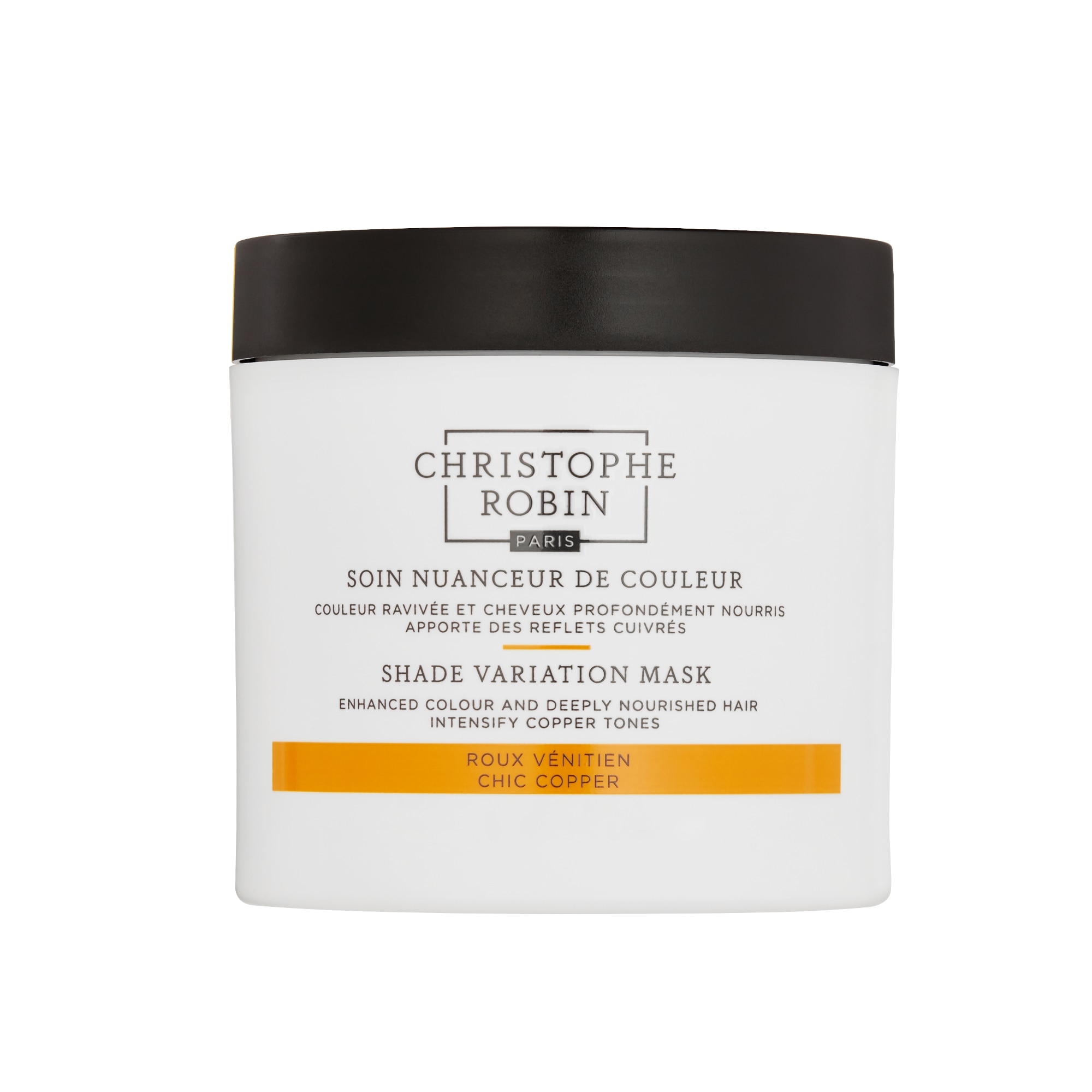 Christophe Robin - Soin Nuanceur De Couleur - Masque Raviveur De Couleur - Roux Vénitien - 250ml