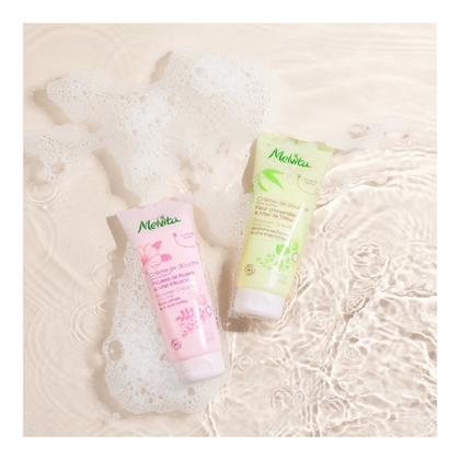 200ML MELVITA GELS DOUCHE MIEL & FLEURS Douche fleur citronnier & miel de tilleul  1 of 4 