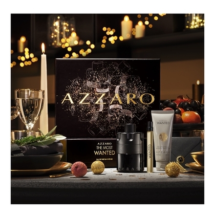 Coffret eau de parfum Intense + shampooing cheveux & corps + vaporisateur voyage