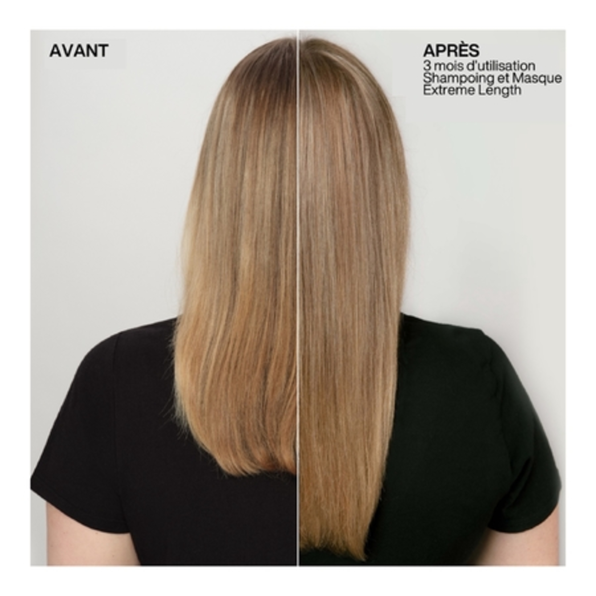 Masque triple action fortifiant pour cheveux longs