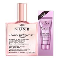 130ML Nuxe PRODIGIEUX EL24 DUO HUIL.PRODIGIEUS.FL.100ML+SHAMP.  1 of 2 