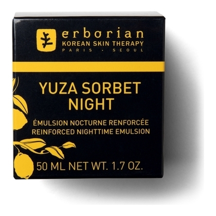 50mL ERBORIAN YUZA SORBET NIGHT Emulsion nocture renforcée  1 of 3 