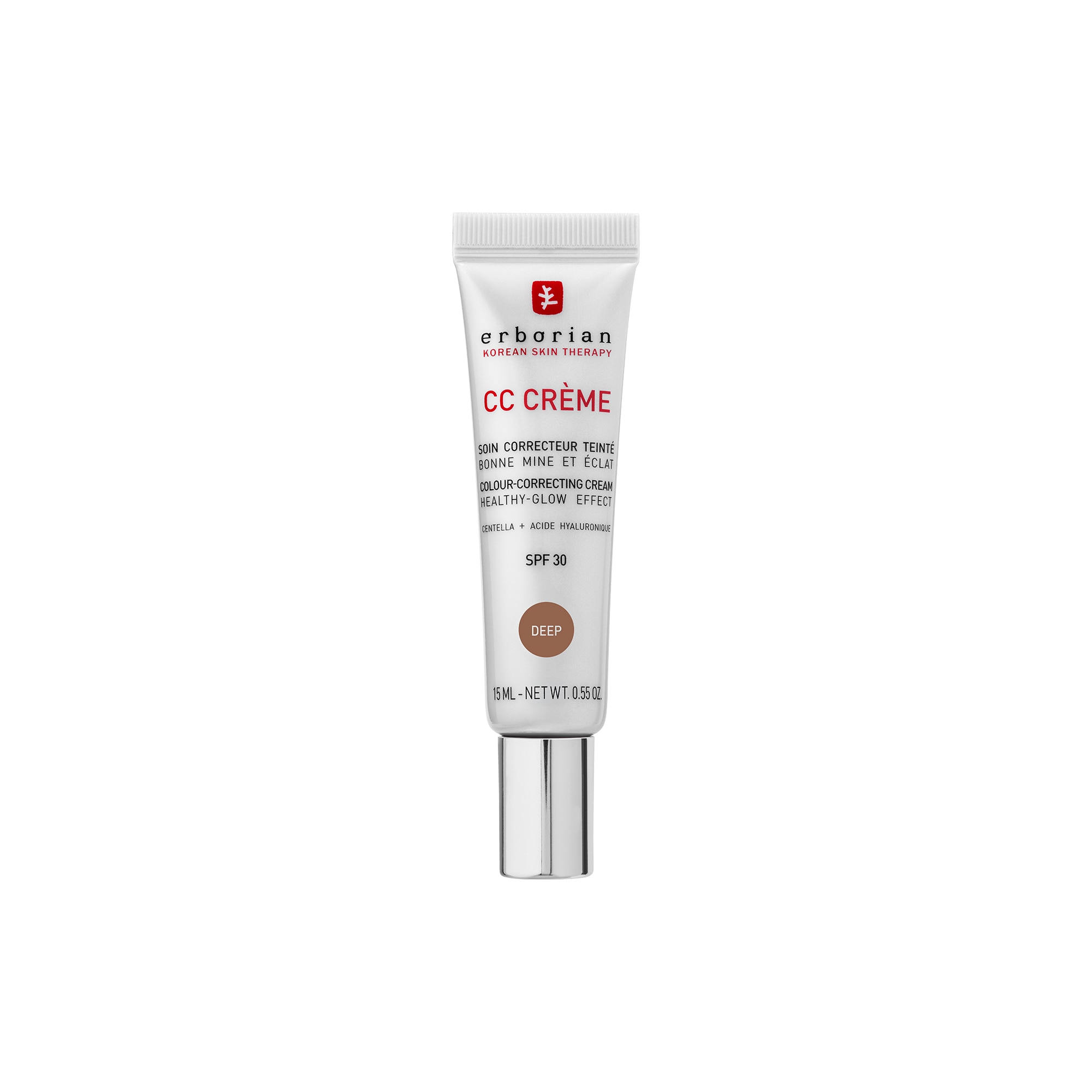 Erborian - Cc Creme - Soin Correcteur Teinté ? Bonne Mine & Éclat - Deep - 15ml