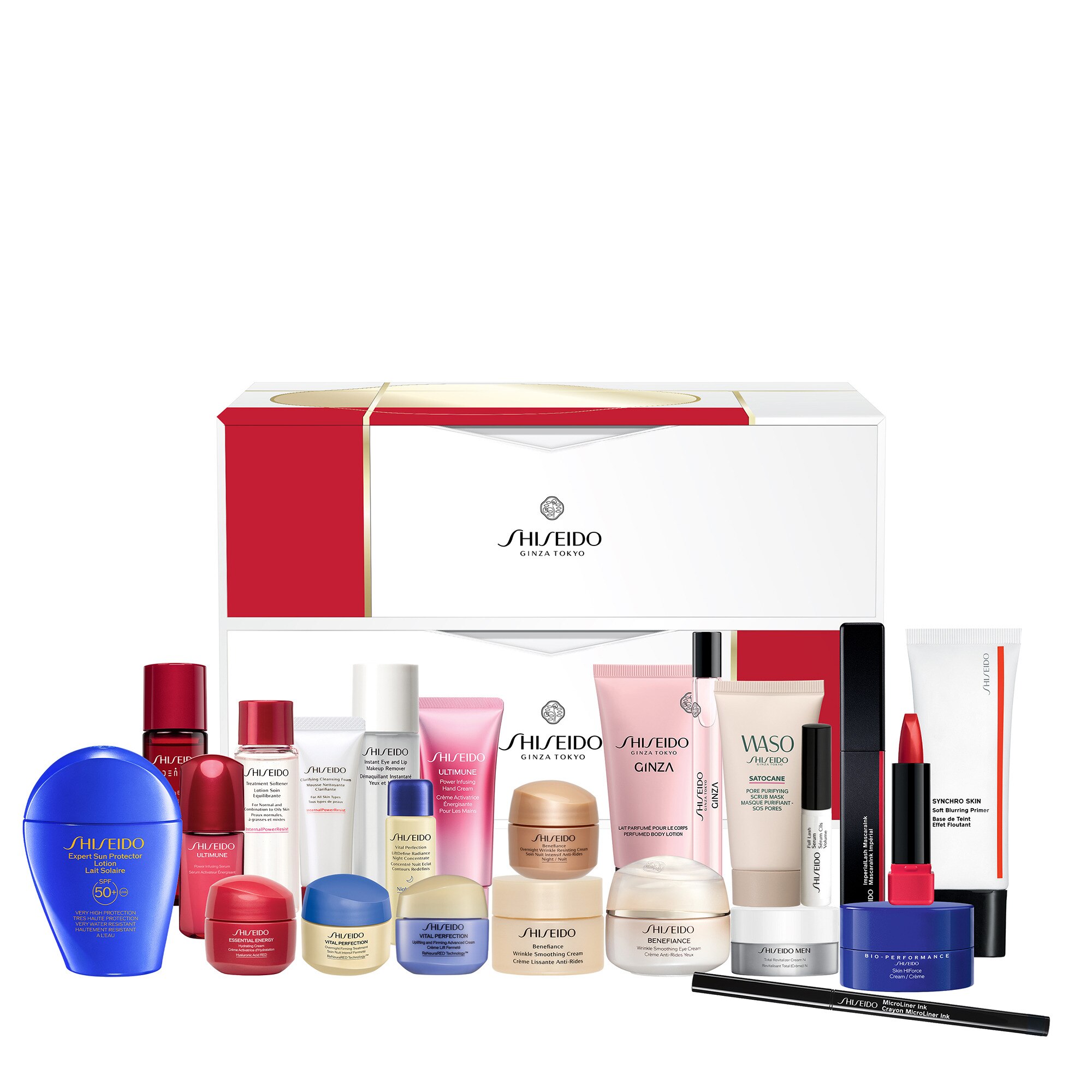  Shiseido CALENDRIER DE L'AVENT Coffret soins 24 cases 