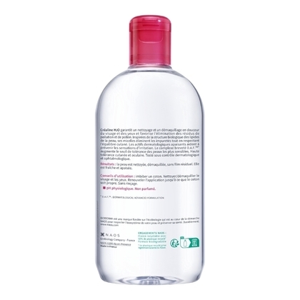 500ML BIODERMA CRÉALINE H2O Eau micellaire peau sensible  1 of 4 