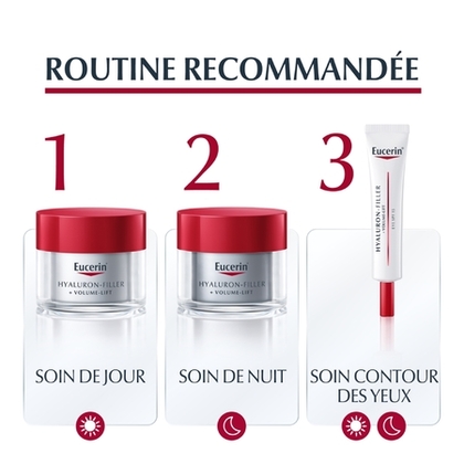 50ML EUCERIN HYALURON-FILLER + VOLUME LIFT Soin de jour peau sèche SPF15  1 of 4 