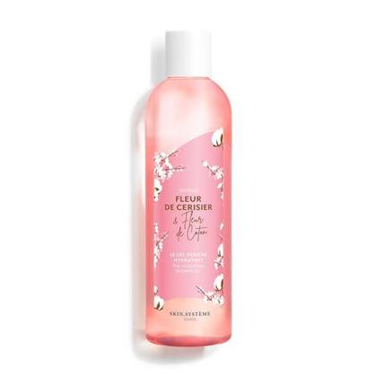 250ml SKIN.SYSTÈME BATH&BODY Gel douche hydratant fleurs de cerisier & fleurs de coton  1 of 3 