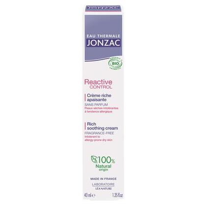 40ML EAU THERMALE JONZAC REACTIVE CONTROL Crème riche apaisante  1 of 2 