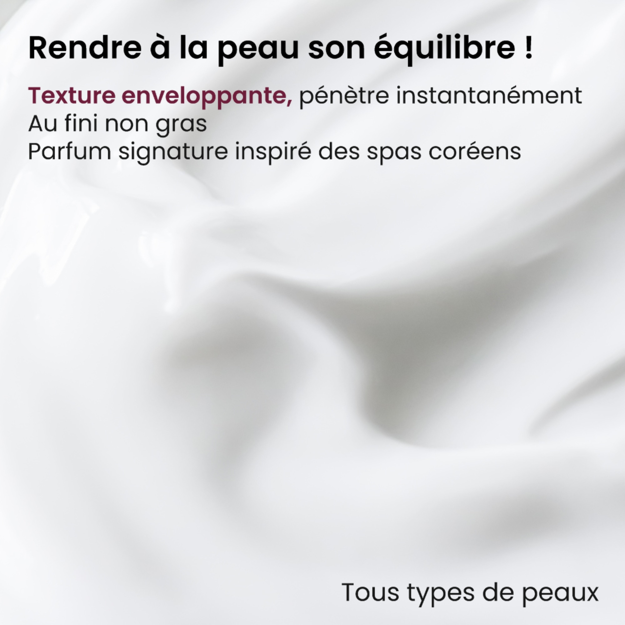 Lait hydratant revitalisant