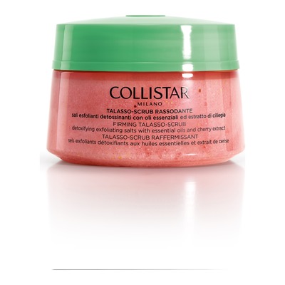 Collistar - Talasso-scrub Raffermissant - Sels Exfoliants Détoxifiants Aux Huiles Essentielles Et Extrait De Cerise De L'emilie-romagne - 300g
