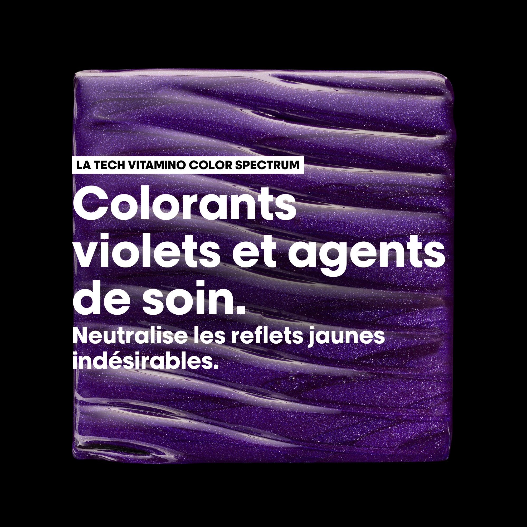 Shampoing neutralisant violet