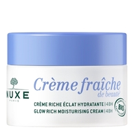 50ML Nuxe CREME FRAICHE DE BEAUTE Crème riche éclat bio 48h  1 of 2 