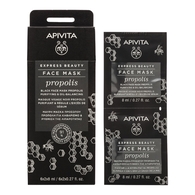 16ML APIVITA EXPRESS BEAUTY Masque noir purifiant et équilibrant à la propolis  1 of 2 