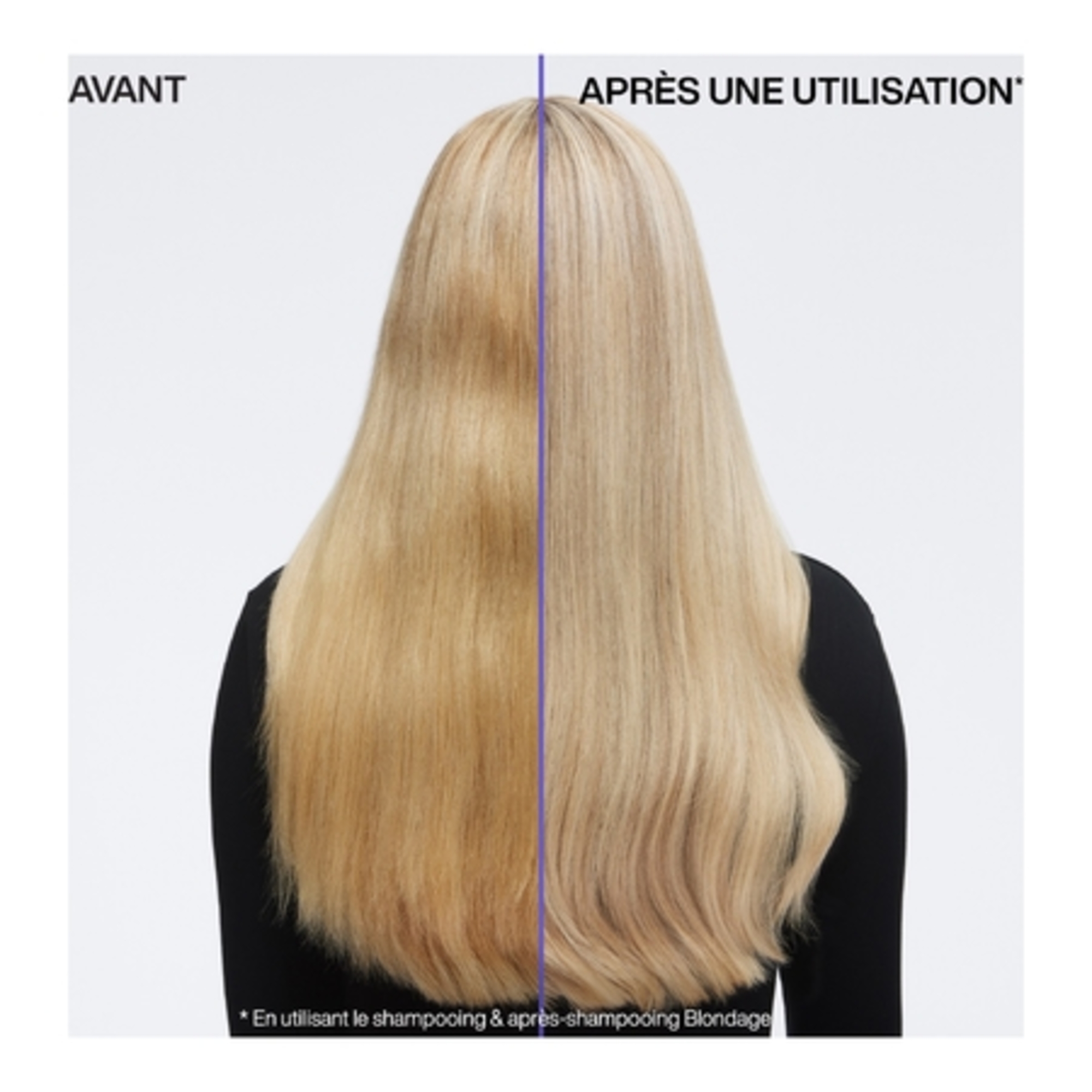 Pré-shampooing éclat pour cheveux blonds