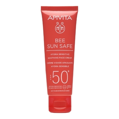 50ML APIVITA BEE SUN SAFE Crème visage apaisante hydra sensible SPF50  1 of 2 