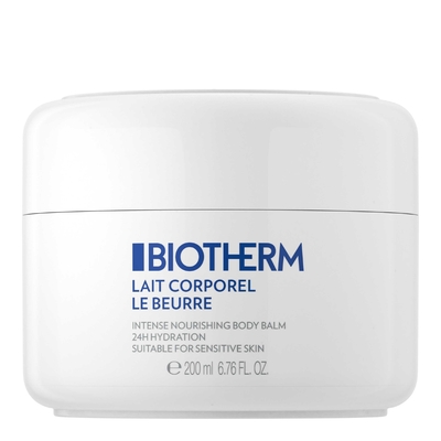 Biotherm - Lait Corporel Le Beurre - Baume Corps Nourrissant Intense Hydratation 24h - 200ml