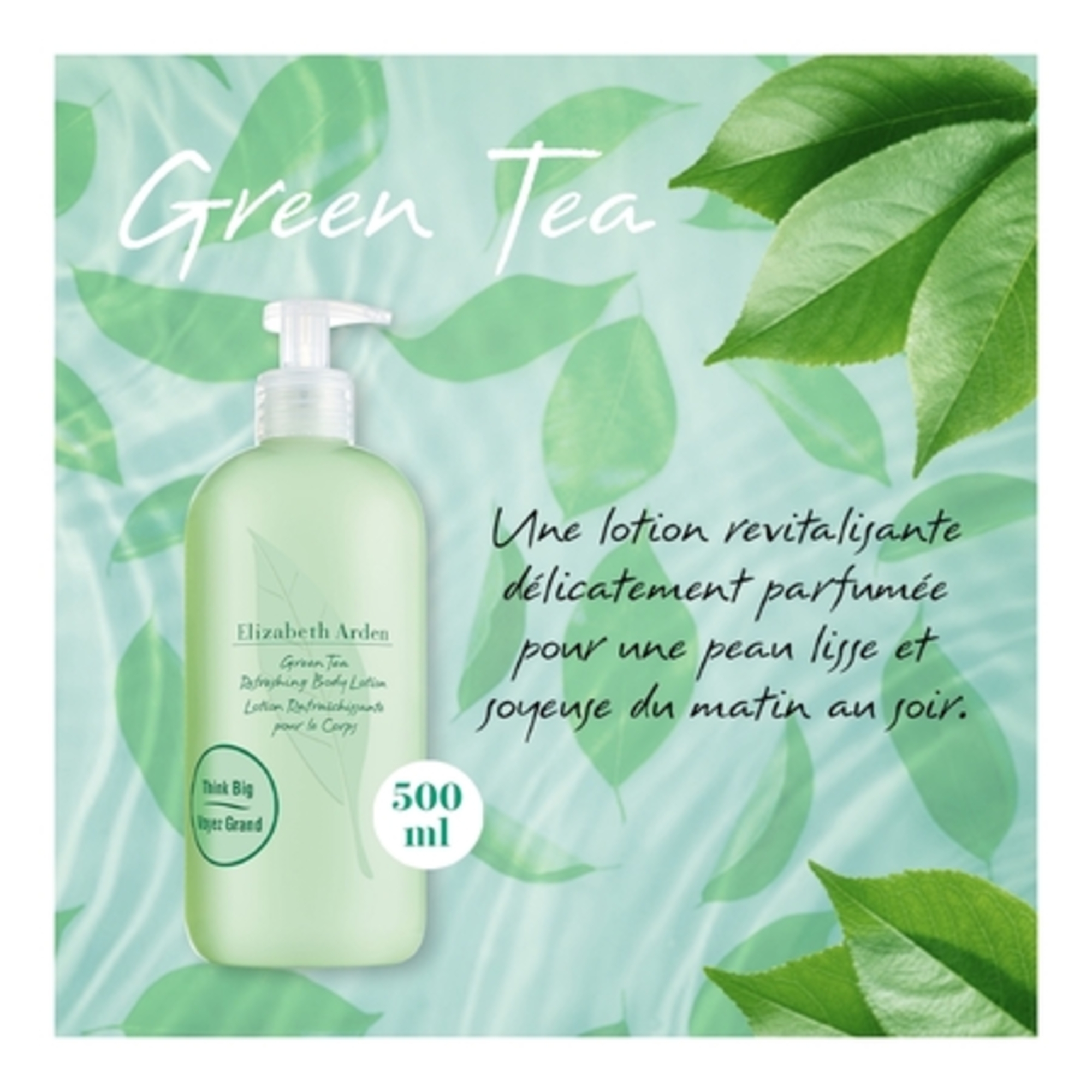 Lotion rafraîchissante pour le corps