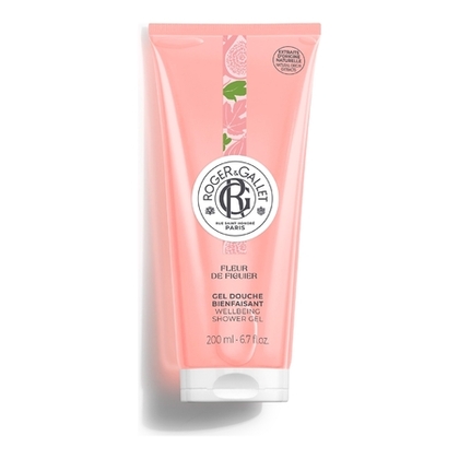 200ML Roger & Gallet FLEUR DE FIGUIER Gel douche bienfaisant  1 of 3 