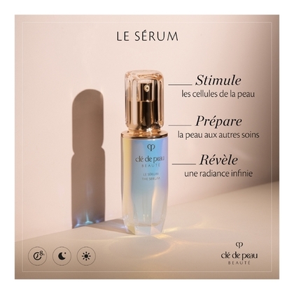 30ML CLÉ DE PEAU BEAUTÉ LE SERUM Un sérum révélateur de beauté - rechargeable  1 of 4 