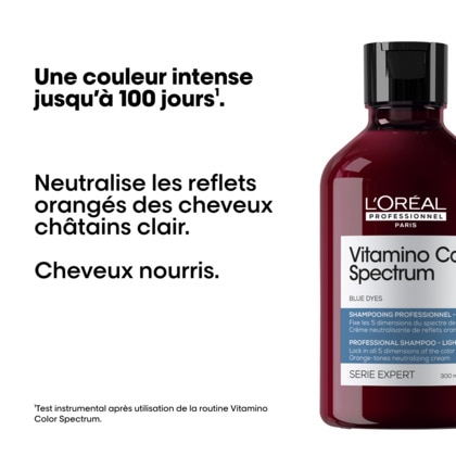 Shampoing neutralisant bleu