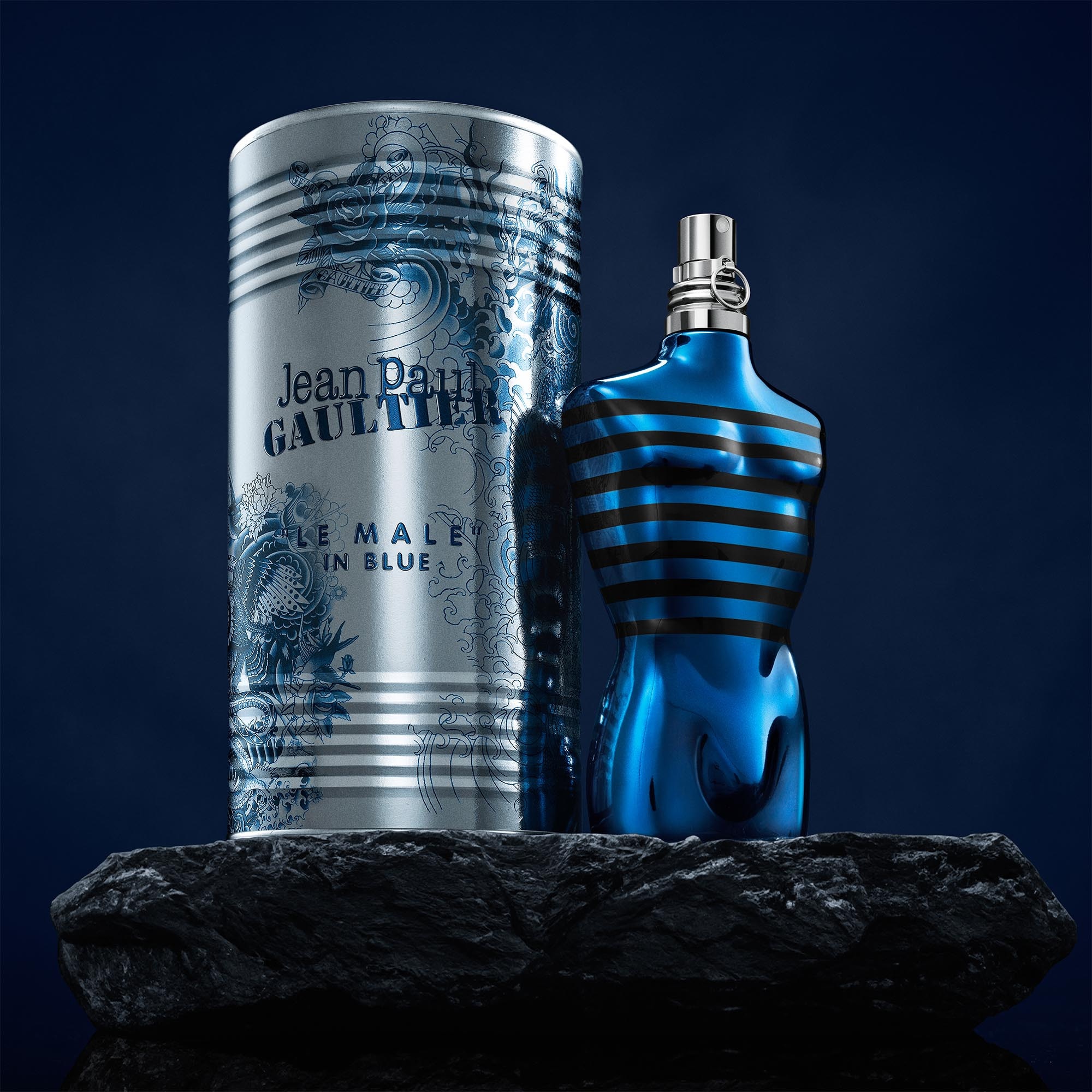 75ML Jean Paul Gaultier LE MALE IN BLUE Eau de parfum 1 of 4
