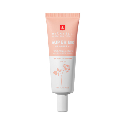 Erborian - Super Bb Au Ginseng - Crème Soin Couvrant Anti-imperfections - Chocolat - 15ml