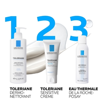 40ML LA ROCHE POSAY TOLERIANE SENSITIVE Crème hydratante 48h peaux ultra-sensibles  1 of 4 